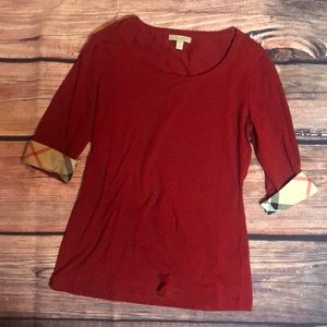 Burberry 3/4 sleeve